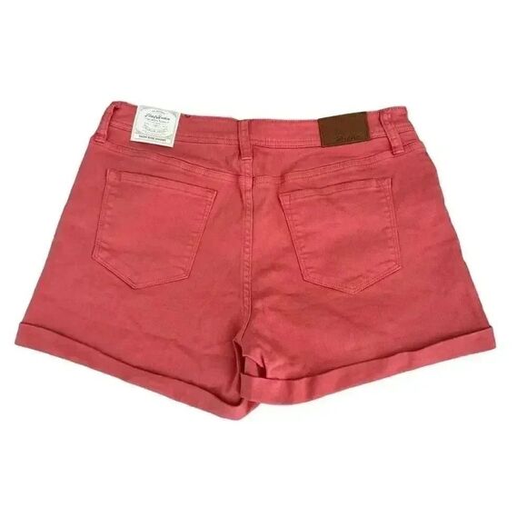 Flag & Anthem Rust Orange Cotton Blend Casual High Rise Sporty Comfy Soft Premiu - Picture 2 of 12